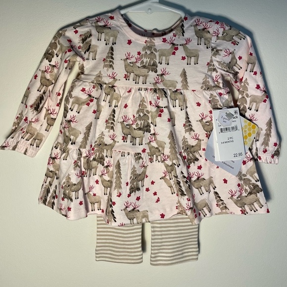 Burt’s Bees Baby Holiday Set 3-6 Great Christmas Gift! Save Buy Multiples! - Picture 1 of 5